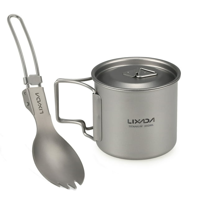 Material de camping Juego de utensilios de cocina Lixada 300ml / 350ml / 420ml / 550ml / 650ml / 750 Lixada Material de camping