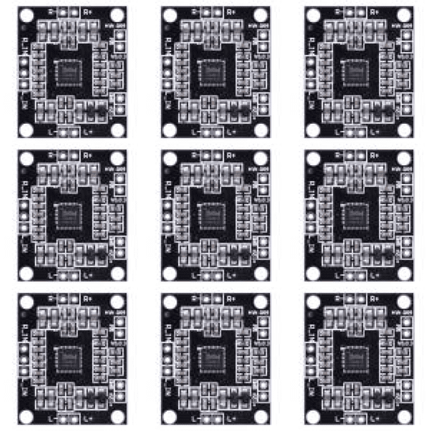 Placa Amplificadora Potencia PAM8610 Digital 2x15W Clase D Doble Canal