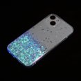 thumbnail image 2 of Compatible with iPhone 14 Bling Case Glow in The Dark Noctiluncent Fluorescent Luminous Phone Case Women Girls Girly Glitter Sparkling Slim Soft TPU Bumper Protective Cover,White, 2 of 6