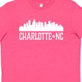 thumbnail image 4 of Inktastic Charlotte North Carolina Skyline NC City Youth T-Shirt, 4 of 5