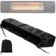thumbnail image 1 of Wall-Mounted Patio Heater Cover - Black 30'L *9.5'H *6.5 ' W Electric Heater Cover,420D Oxford Waterproof Dustproof Infrared Heater Covers for I, 1 of 4
