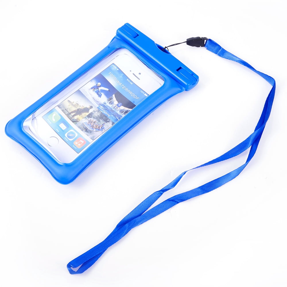 Universal Waterproof Phone Pouch 2-Pack – Clear Touchscreen Phone Protection with Lanyard