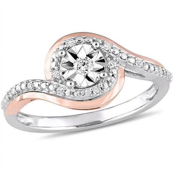 Everly Women's Diamond 10k Rose Gold Ring