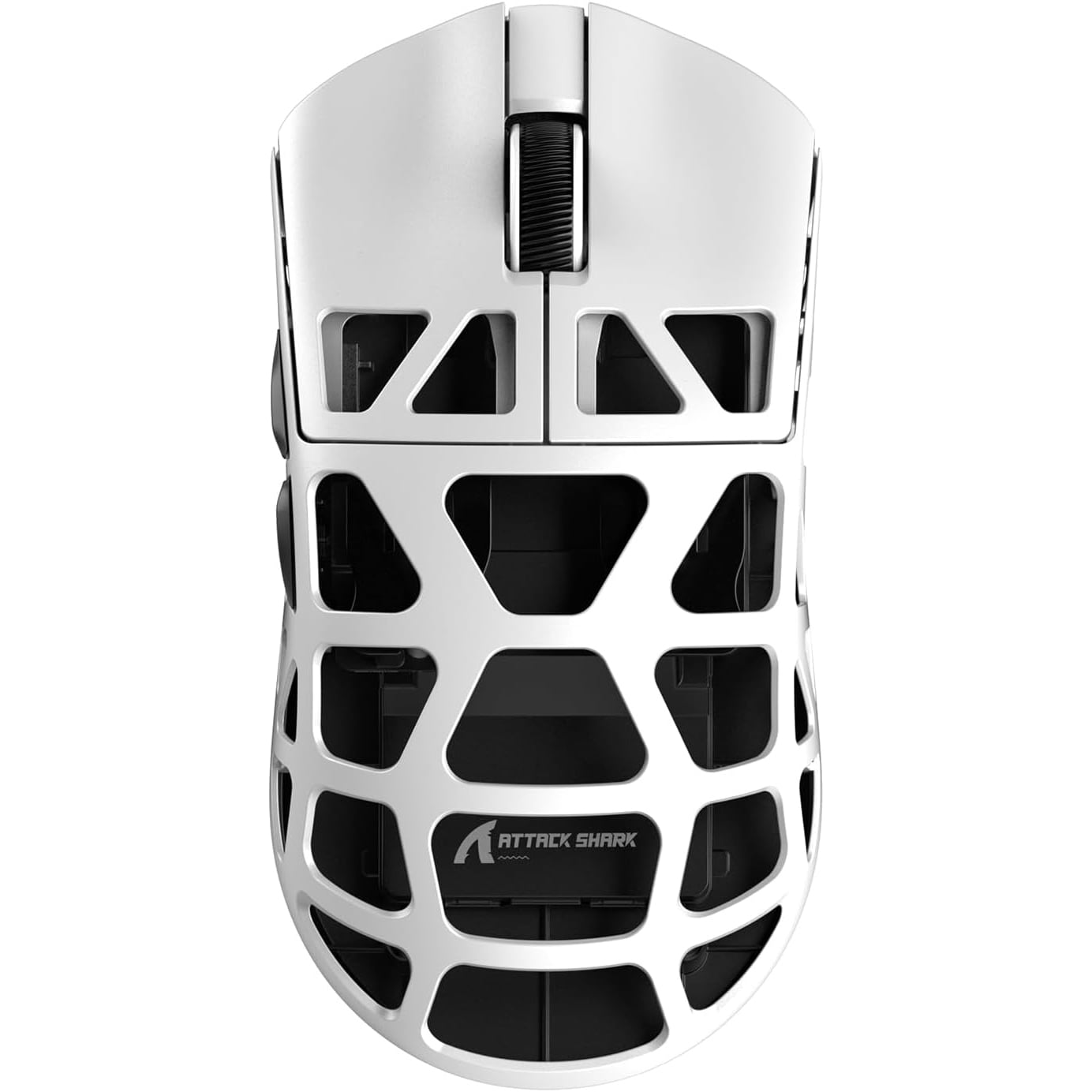 ATTACK SHARK R3 Wireless 8K Magnesium Alloy Mouse, 46g SUPERLIGHT Mouse, PixArt PAW3395 Gaming Sensor, BT/2.4G/Wired Gaming Mouse, Adjustable DPI 26000, Office Mice for Win11/Xbox/PS/Mac -White
