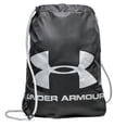 thumbnail image 1 of Mochila Under Armour unisex para adultos, color negro y acero, 16 L, 1 of 6