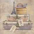 thumbnail image 2 of Robinson, Carol 20x20 Black Ornate Wood Framed with Double Matting Museum Art Print Titled - Trip to Paris I, 2 of 4