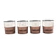 thumbnail image 3 of 4 fundas de acero inoxidable para vasos de metal, para camping, irrompibles. Blanco lechoso, 3 of 9