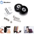 thumbnail image 1 of Rotatable Rubber Luggage Wheels, Elastic Polyurethane Replacement for Absorbs Shock and Heavy Load, Set Of 2PCS, 1 of 5
