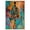 Silver Frame, variant on Bold Patchwork Style Canvas Glam Art by Art Remedy, Gallery Wrapped, 20 x 30
