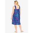 thumbnail image 2 of Dreams & Co. Plus Size Print Sleeveless Square Neck Lounger, 2 of 6