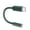 dark night green, variant on USB C Male To 3.5mm Female Headphone Sound Adapter Cable With Clear Sound For Smartphones Tablets Laptops