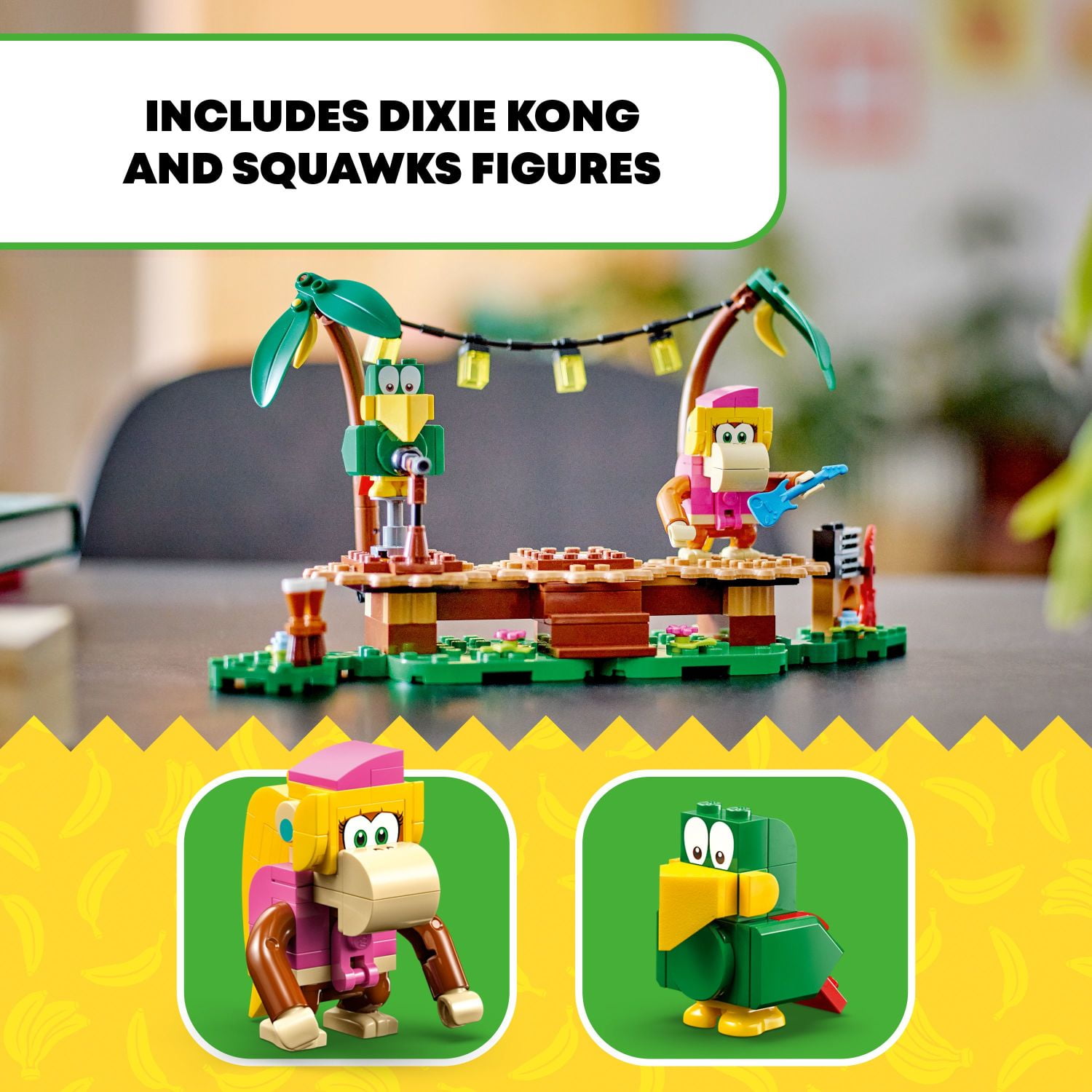 An購入21000 S LEGO Super Mario Dixie Kong's Jungle Jam Expansion Set 71421