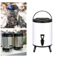thumbnail image 6 of Mornei Cold and Hot Drink Dispenser Insulated Drink Dispenser Commercial Tea Barrel for 10L white, 6 of 9