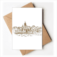 thumbnail image 1 of Turkey River Landmark Sketch Landscape Greeting Cards You are Invited Invitations, 1 of 3