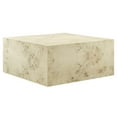 thumbnail image 2 of Modway Cosmos 36" Square Burl Wood Coffee Table in Bleached Burl, 2 of 9