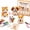 Pet Lovers-1PC, variant on 3D Beaded Animal Kit, Tiny 3D Beaded Animal DIY Kit, Easy DIY Beading Embroidery Kit, 3D Animal Themed Beadwork Kit for Beginners & Craft Enthusiasts, with Instructions (Cryptid & Monster)