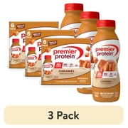 (3 pack) Premier Protein Shake, Caramel, 30g Protein, 11.5 Fl Oz, 12 Ct