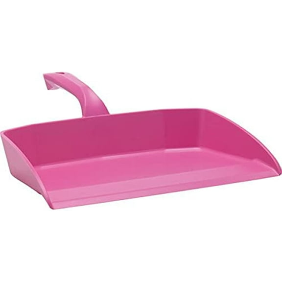 Vikan 56601 Dust Pan, Polypropylene, 13-25/64", Pink