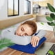 thumbnail image 5 of Almohada inflable para acampar, almohada de viaje, almohada de aire de tela flocada para mayor comodidad, 5 of 5