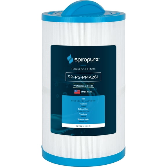 SpiroPure Replacement for Pleatco PMA26L Master Spas X268557 Filbur FC-0023 Hot Tub Spa Pool Cartridge