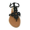 thumbnail image 2 of Victoria K Women's Gladiator Multi Loops Crossover Sandals, 2 of 5