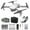 Gray 3L3, variant on Staron under $5 FPV Drone with 1080P Camera, 5G WIFI FPV Quadcopter with GPS and Obstacle Avoidance, Brushless Motor Drone with Altitude Hold for Kids and Adults
