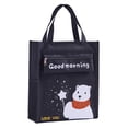 thumbnail image 2 of Bolsa de mano para niños, bolsa de compras, asa superior, bolsillo lateral de malla, bolsa de mano para actividades infantiles Oso lindo, 2 of 9
