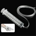 thumbnail image 3 of HLONK 100ML  Plastic Syringe with Tube - Nutrient Measurement for Medical  Hydroponics & Lab -  and  Approved, 3 of 9
