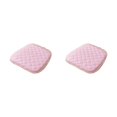 thumbnail image 1 of Wosthever Cojín para silla desmontable y lavable de 2 bolsas, algodón con memoria de resiliencia lenta para estar sentado durante mucho tiempo, Estilo - Rosa 2Conjunto, 1 of 6