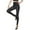 Dark Gray, variant on Women’s High Waist Yoga Leggings with Control Slim Fit Coloured Casual Nine Length Stretchy Bottom Pants, L, Hot Pink