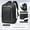 Basic Edition Extreme Gray, variant on Men's Business Backpack High Fashion,Basic Edition Extreme Gray