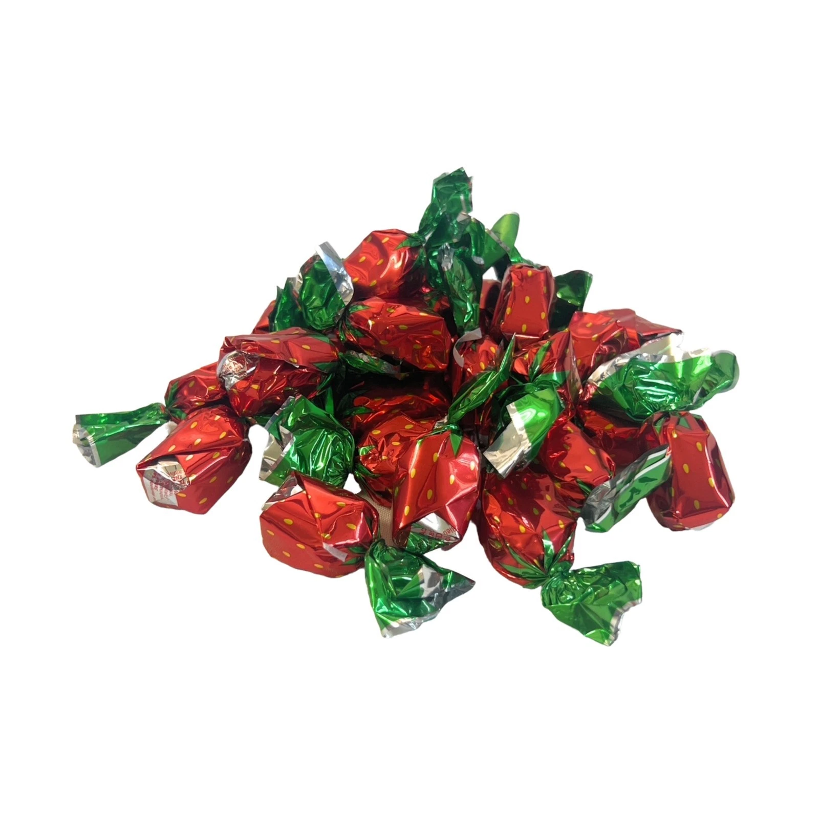 YANKEETRADERS® Strawberry Filled Wrapped Hard Candy - 2 lbs.