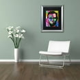 thumbnail image 3 of Trademark Fine Art "Abraham Lincoln I" Canvas Art by Dean Russo, Black Matte, Silver Frame, 3 of 4