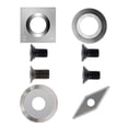 thumbnail image 1 of MYG 8pcs Carbide Insert Cutter for Wood Lathe Turning Finisher Hollow Tool, 1 of 10
