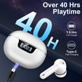 thumbnail image 4 of Auriculares inalámbricos Bluetooth 5.4 Donerton 40H Playtime, 4 of 7