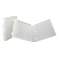 thumbnail image 3 of UniKeep 3 Ring View Binder - Binder Case is Fully Enclosed - Available in White, Clear, or Black and in Various Spine Wideths (Full Box Qty, White, 1.5 Inch), 3 of 5