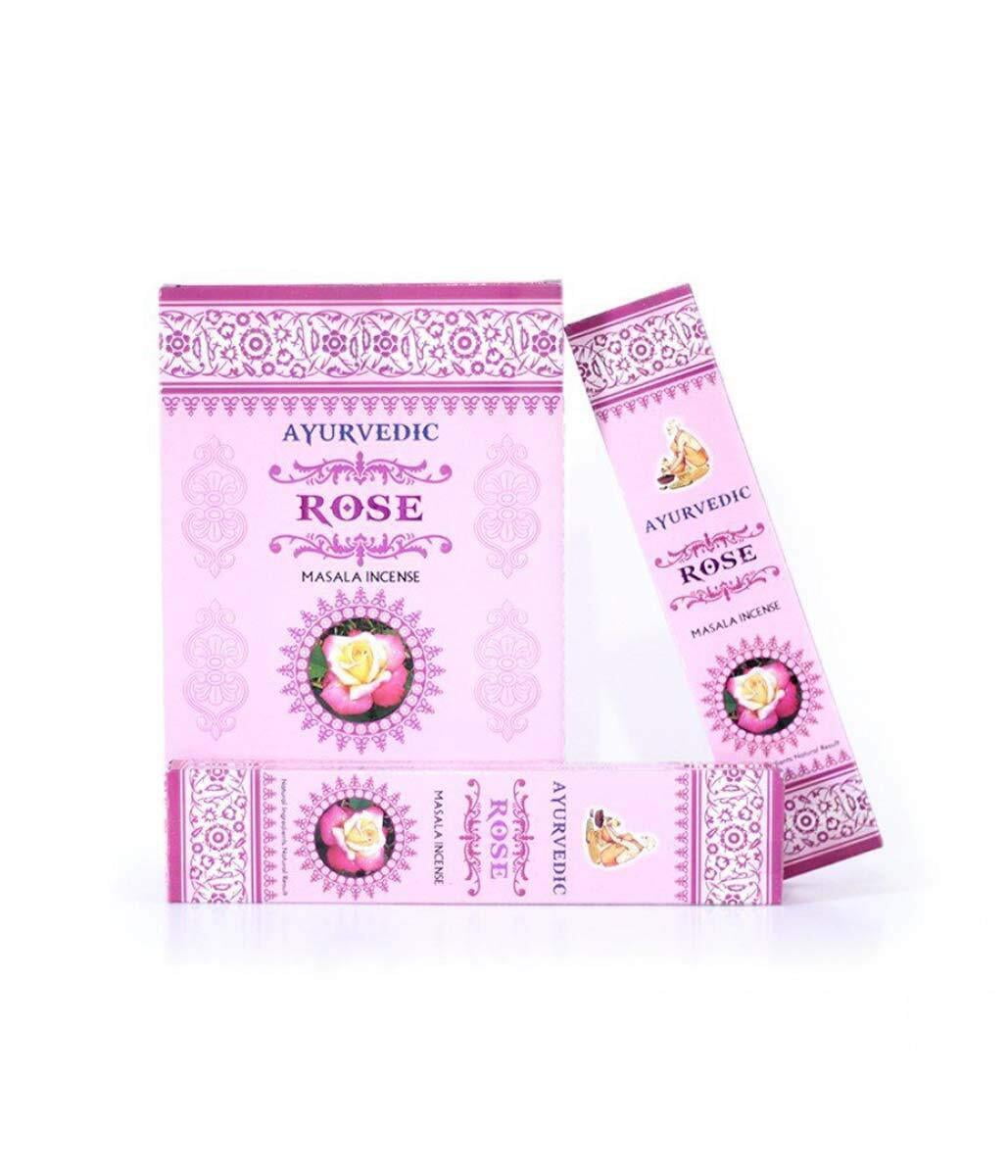 Ayurvedic Incense Sticks Hand Rolled Agarbati In Multi Fragrance 15gx12