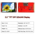 thumbnail image 3 of 3.2Inch ILI9341 SPI TFT LCD Display Touch Panel 320X240 TFT LCD Touch Screen 5V/3.3V STM32 Display Module with Touch Pen, 3 of 6