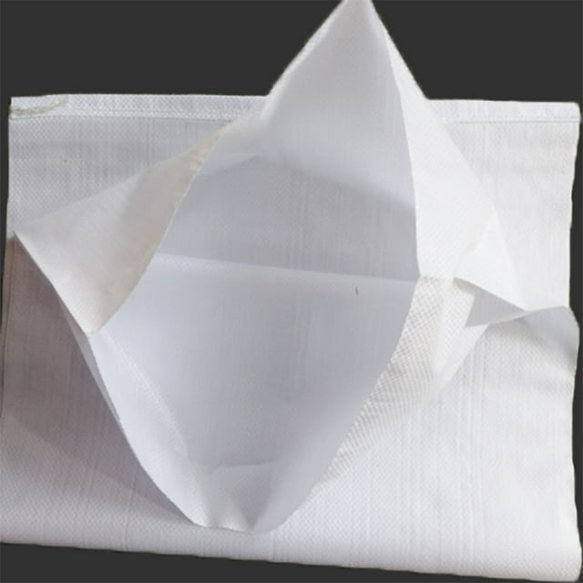 unbranded 20Ud Bolsa Plástica Blancaseca Con Tejido Resistente Y Proceso De Para Empaques