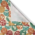 thumbnail image 6 of Ambesonne Fitness Valance & Curtain, Colorful Spots Sports Life, 55"x36", Multicolor, 6 of 6