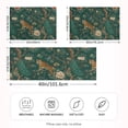 thumbnail image 2 of Yayeee Pillowcase Standard Size Set of 2 Satin Wrinkle Resistant Envelope Pillow Case, Tiger and Peacock Pattern, 2 of 8