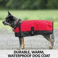 thumbnail image 2 of Schneiders Insulated Waterproof Reflective Dog Coats II | Color Green | Size X-Small, 2 of 8