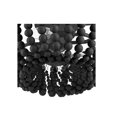 thumbnail image 3 of Hampton Bay Cayman 13 in. 2-Light Black Beaded Semi-Flush Mount Ceiling Light Fixture with Black Beaded Shade, 3 of 7