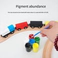 thumbnail image 5 of Juego de Adaptadores de Vía de Tren de Madera DIY, Accesorios Ferroviarios para Trenes de Juguete: Pasatiempos, Juegos, Actividades de Mesa para Niños, 5 of 5
