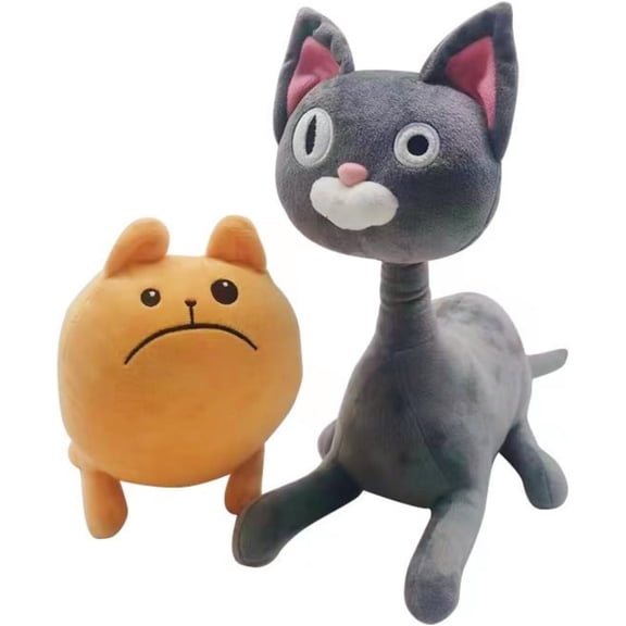 Noodle Cat Bun Dog Stuffed Plush Toy, Healing Loyal Partner, Cat Dog Plushies Toy Doll, Plush Stuffed Toys, Great Gifts for Kids Boys Girls