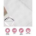 thumbnail image 6 of Easter Kitchen Dish Towels for Drying Dishes Set of 2, Spring Bunny Botanical Blooms Flowers Black Plaid Waffle Weave Microfiber Hand Tea Bathroom Towels Quick Dry & Absorbent Towel 15.7x23.6, 6 of 7