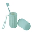 thumbnail image 3 of Bearachild 4 cabezales de repuesto para cepillo de dientes eléctrico Oral-B Fit Advance Power/Pro Health/Triumph/3D Excel/Vitality Juegos de accesorios de baño Verde, 3 of 6