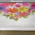thumbnail image 6 of Ambesonne Valentines Day Place Mats Set of 4, Flower Rose Leaf, Standard Size, Multicolor, 6 of 6