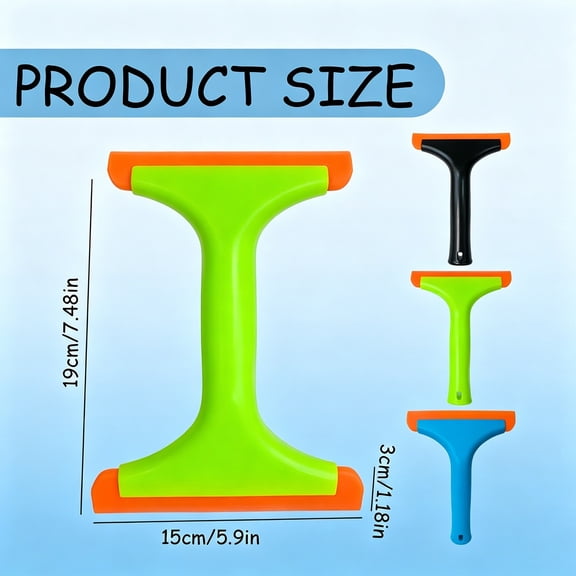 Flexible Silicone Squeegee, Water Remover for Car Windshield Window