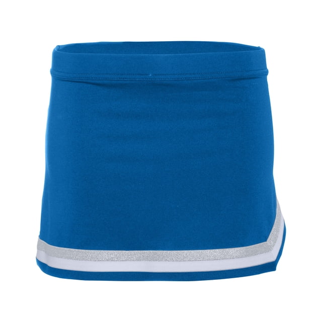 Falda Pike para niña RYL/ WH/ MTL SLV M Ropa deportiva Augusta 9146